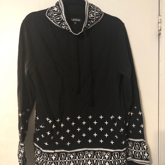 Mens Sweatshirt with turtle neck. - Picture 1 of 5
